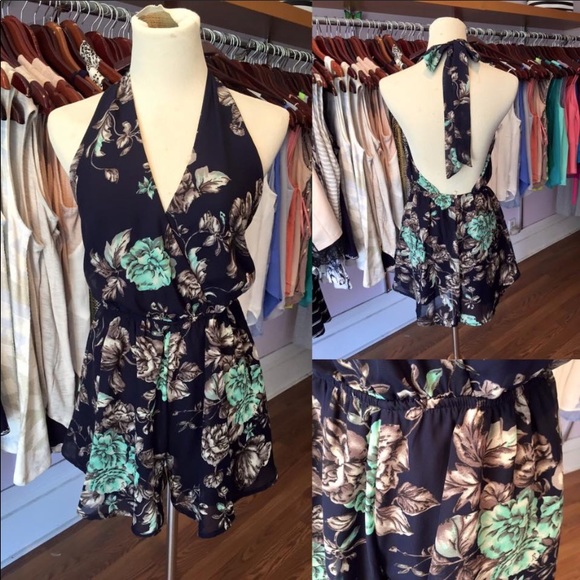 Final Touch Pants - 4/$20 Floral Romper